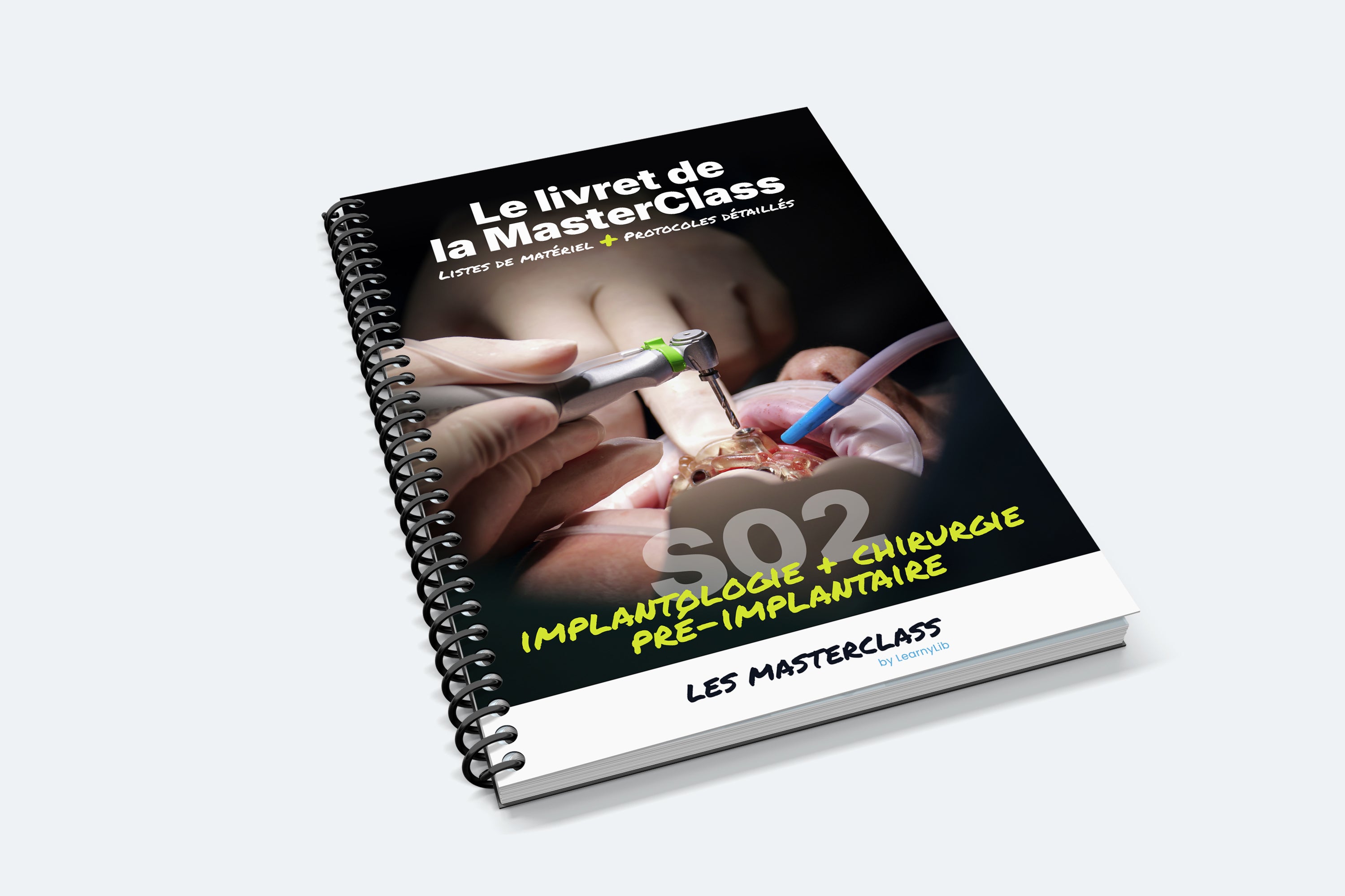 Livret de la MasterClass Implantologie & Chirurgie pré-implantaire - Saison 2