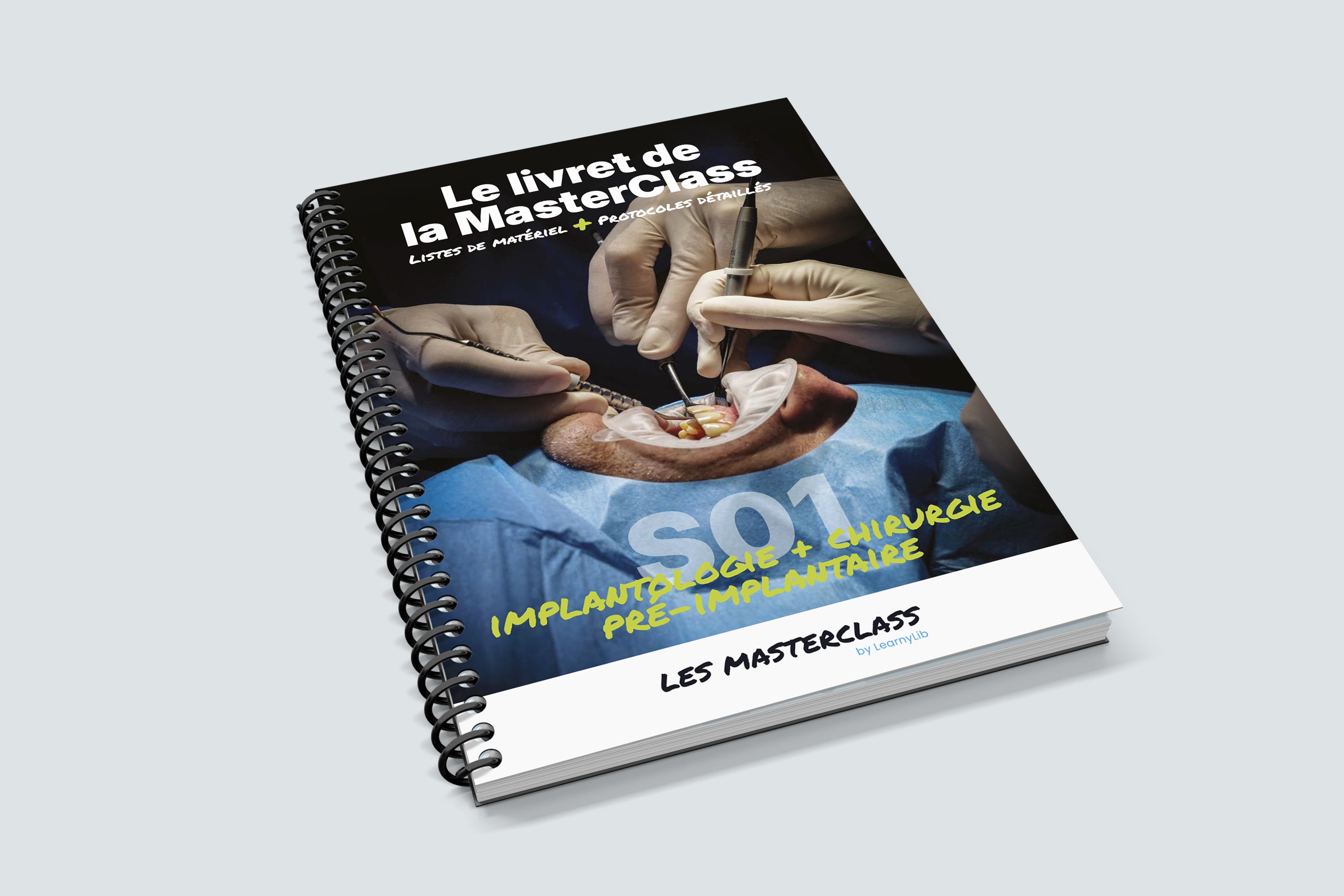 Livret de la MasterClass Implantologie & Chirurgie pré-implantaire - Saison 1
