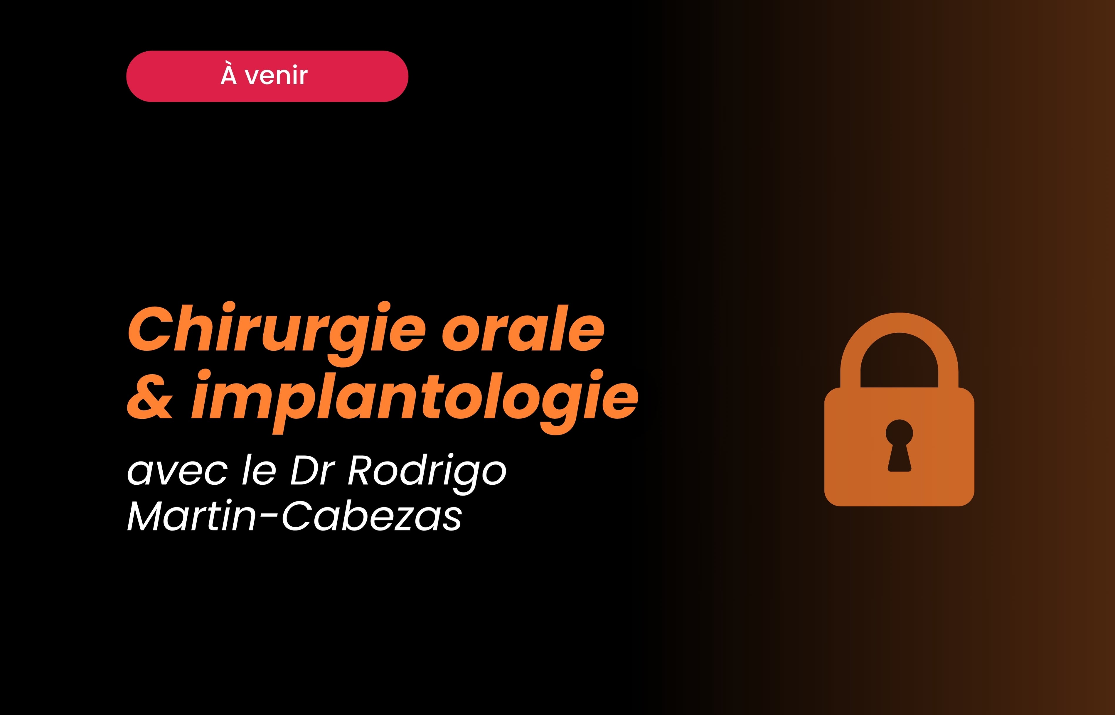 Prise en charge de la péri-implantite