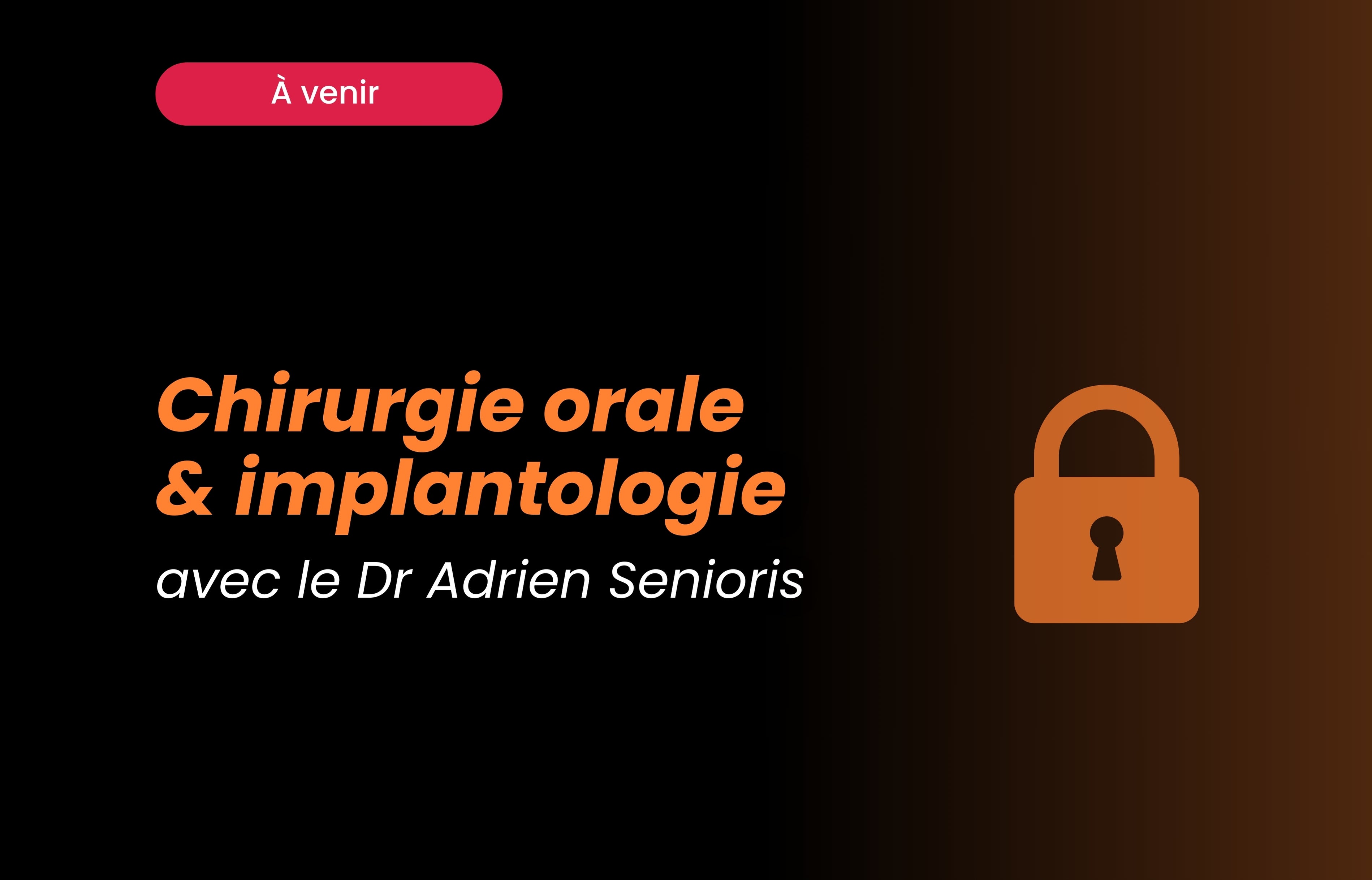 La planification implantaire numérique