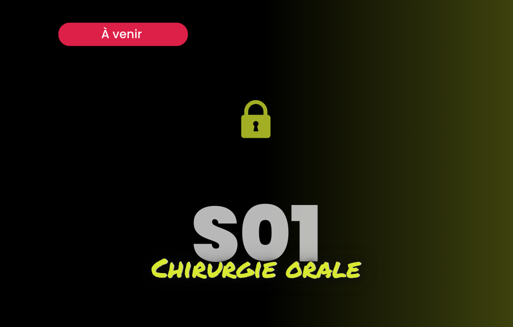 Charger la vidéo: Chirurgie orale - Saison 1