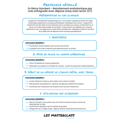 Endodontie - Saison 1
