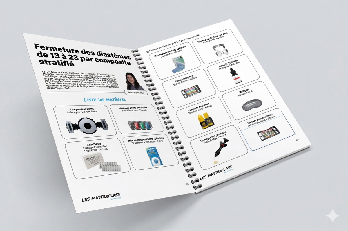 Livret de la MasterClass Restaurations directes & indirectes - Saison 1