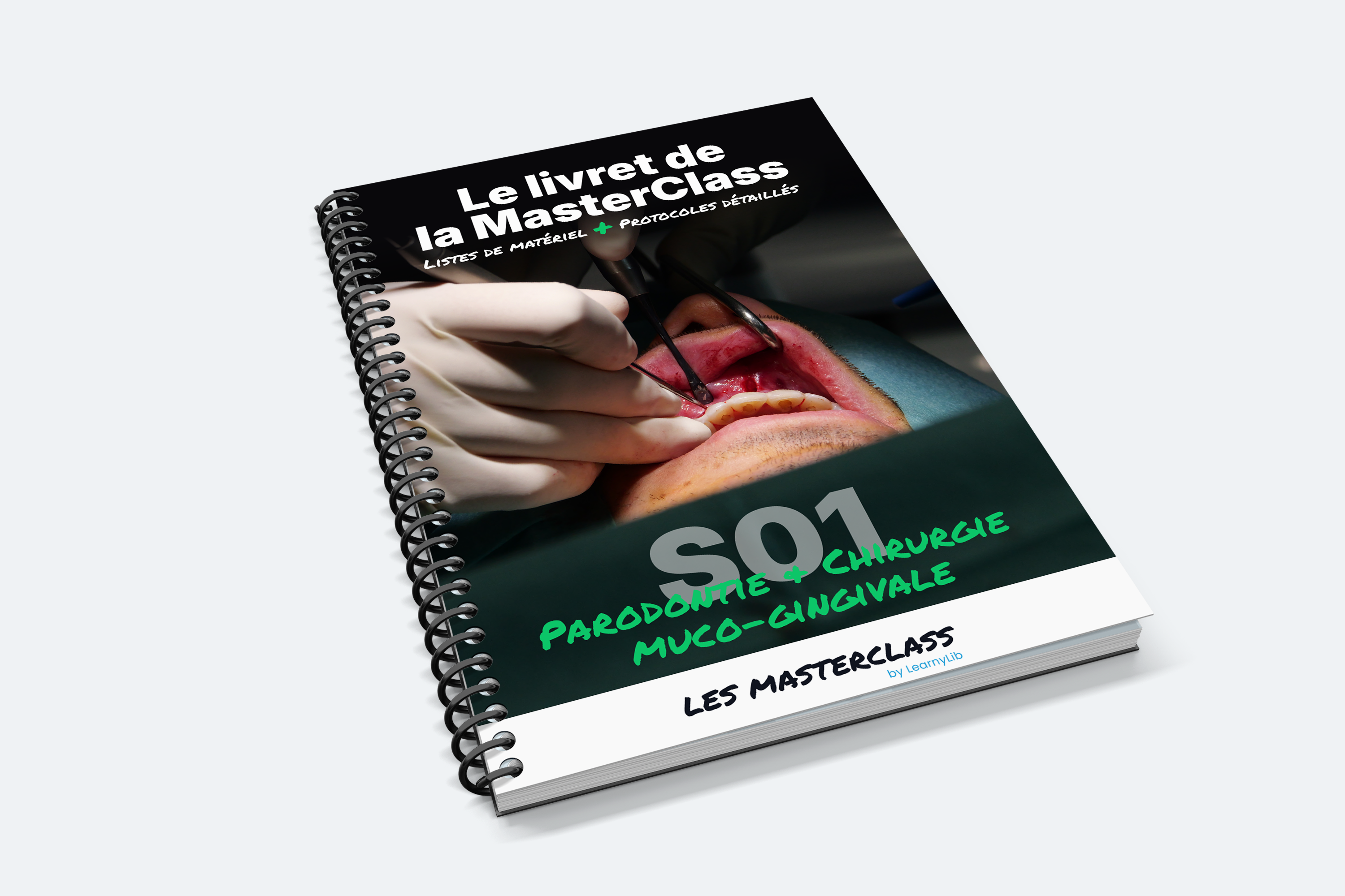 Livret de la MasterClass Parodontie & Chirurgie muco-gingivale - Saison 1