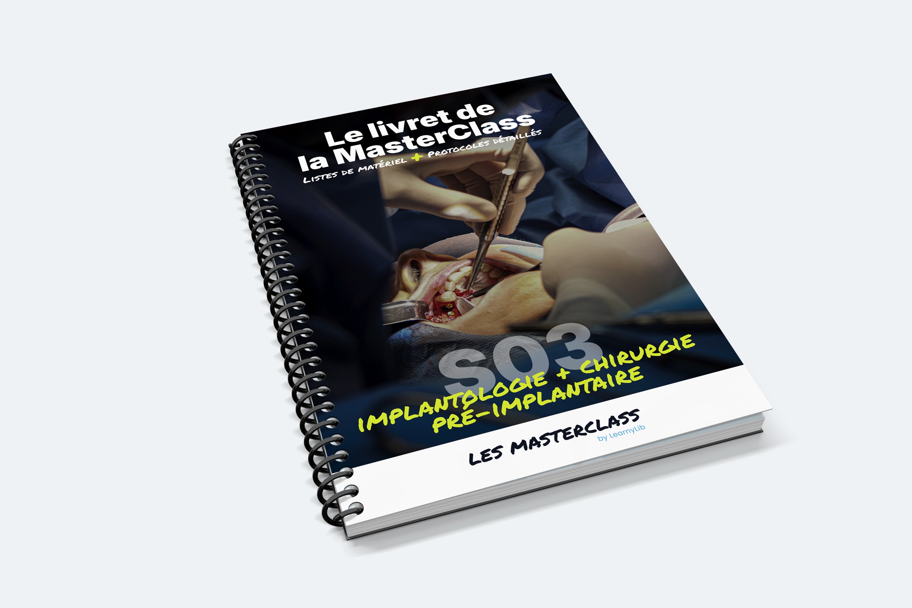 Livret de la MasterClass Implantologie & Chirurgie pré-implantaire - Saison 3