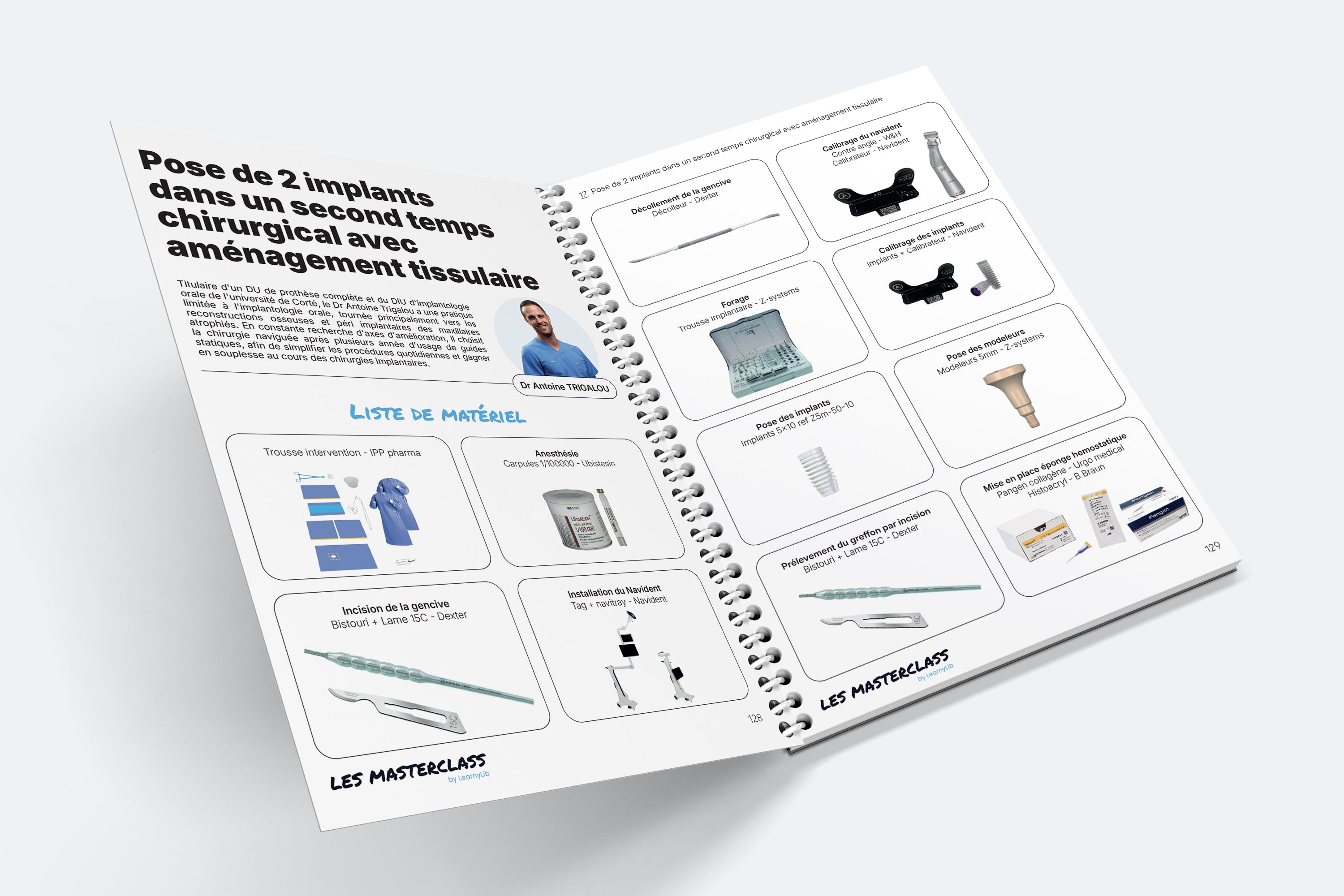 Livret de la MasterClass Implantologie & Chirurgie pré-implantaire - Saison 2
