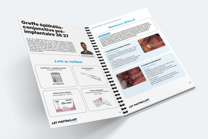 Livret de la MasterClass Parodontie & Chirurgie muco-gingivale - Saison 1
