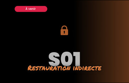 Restaurations indirecte - Saison 1